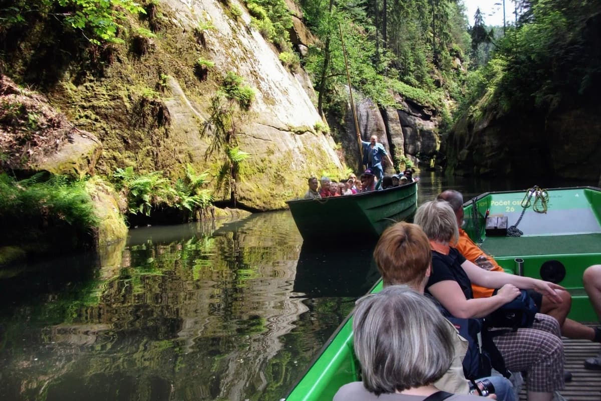 Kamenice Gorge Boat Ride