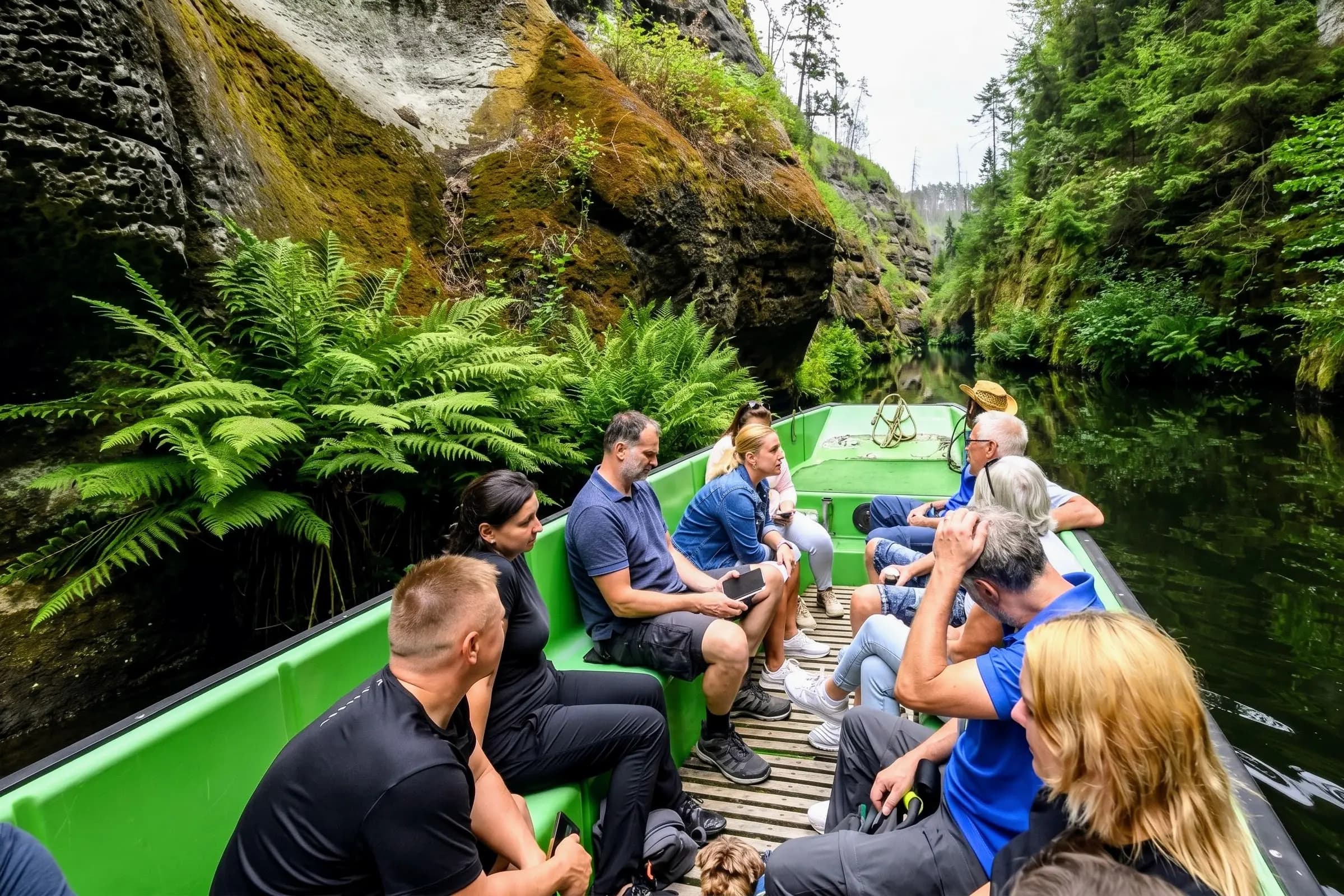 Bastei, Soutěsky a Tiské stěny z Drážďan - foto 3