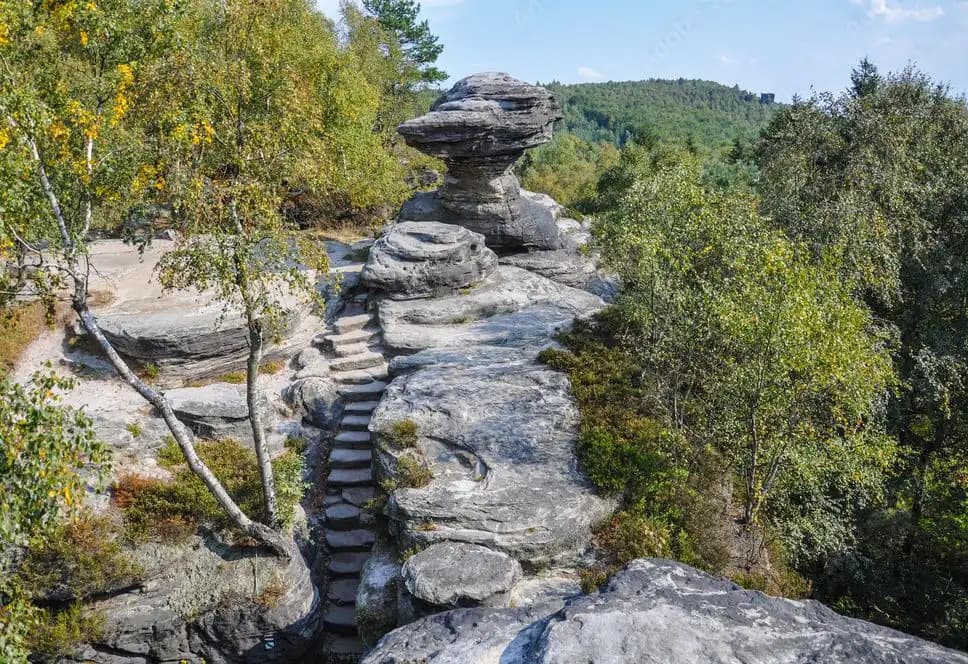 Divotvorné formace - Tiské Stěny