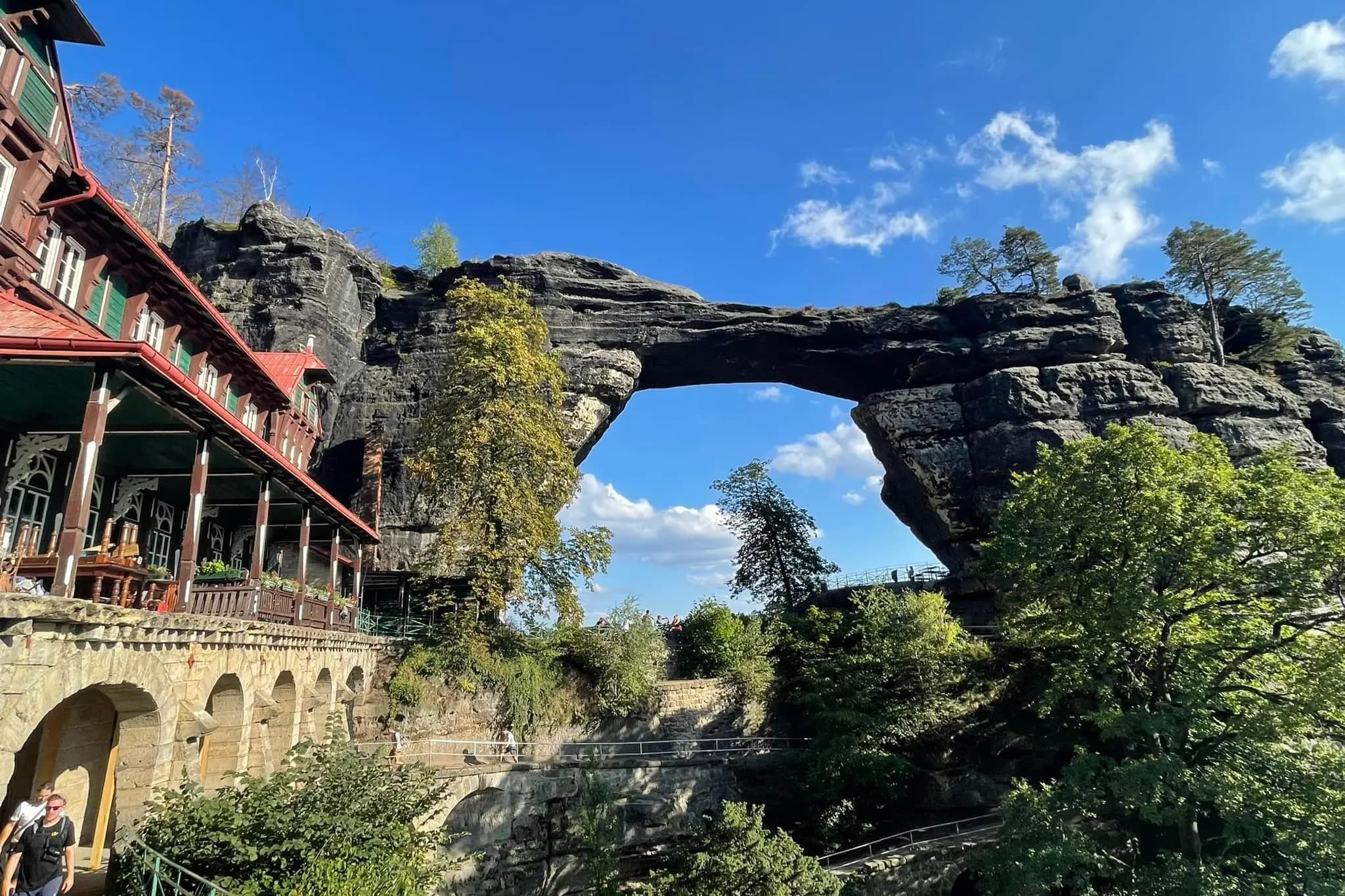 Bohemian & Saxon Switzerland from Dresden - detail 2
