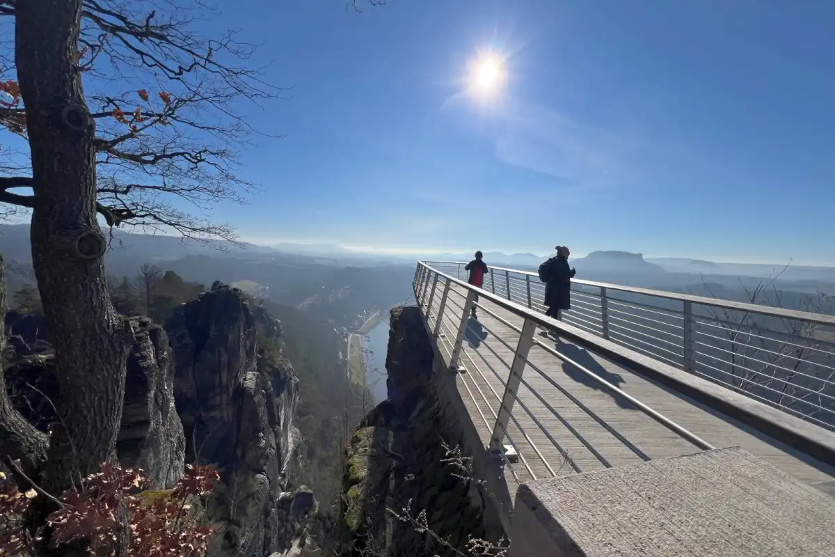 Elbe Sandstones Viewpoint from Bastei