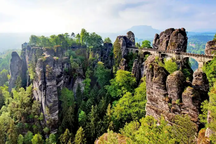Bastei Bridge View
