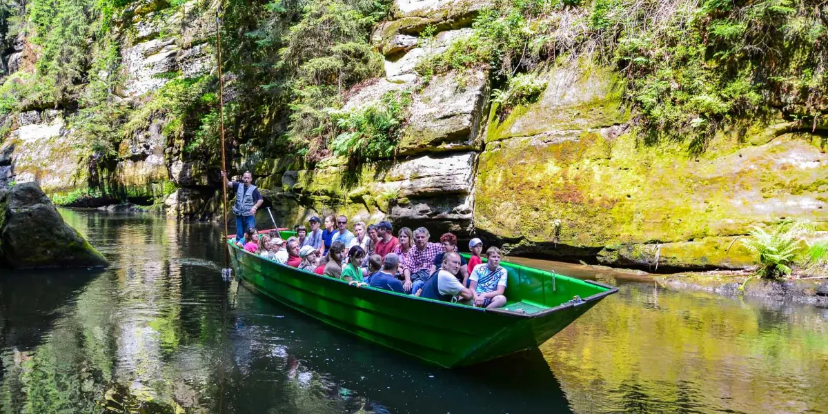 Boat Ride Wild Gorge Hřensko