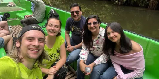 Boat ride in Bohemian Switzerland