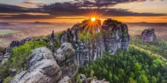 Bohemian Switzerland Sunset
