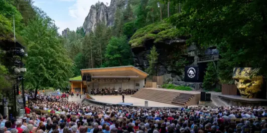 Rock theatre Felsenbühne Rathen