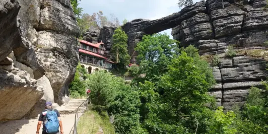 Walking on Pravcicka Gate