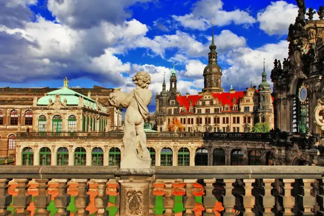 Dresden, bird view