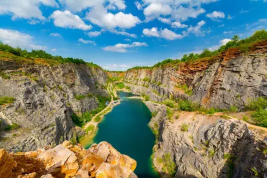 Great America quarry, a breathtaking natural wonder