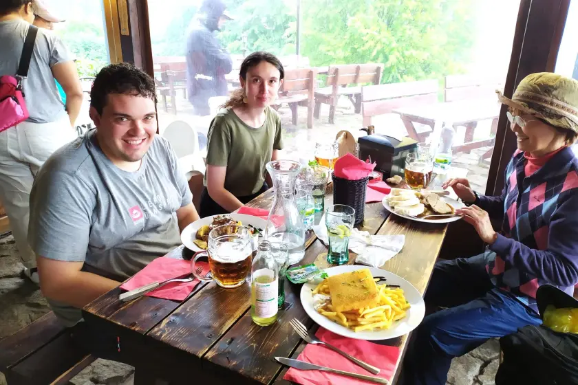 Delicious Czech lunch