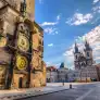 Prague old town square
