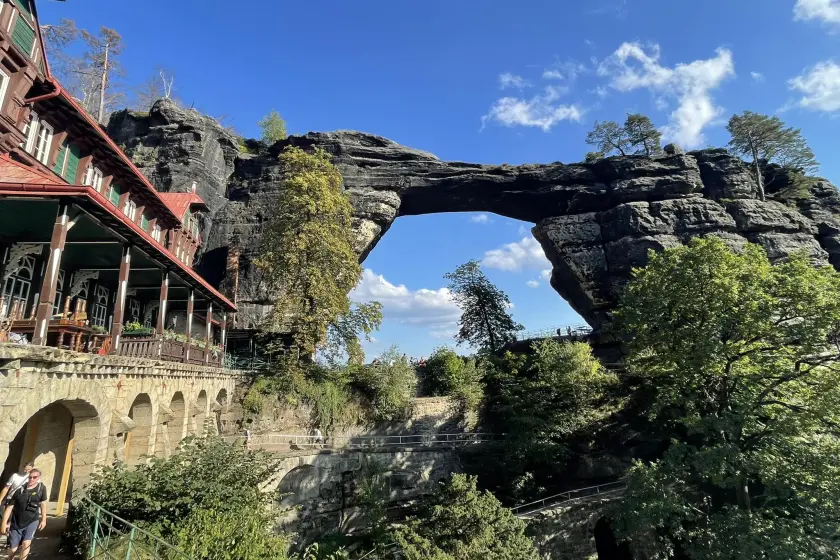 Pravcicka Gate in Bohemian Switzerland