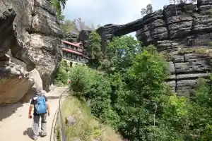 Hiking to Pravcicka Gate - Prebishtorr, Saxony, Germany