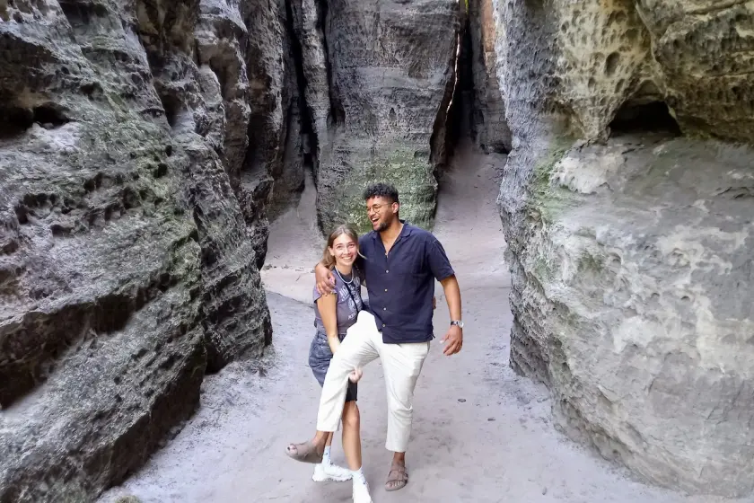 Narnia maze - Tisa rock labyrinth