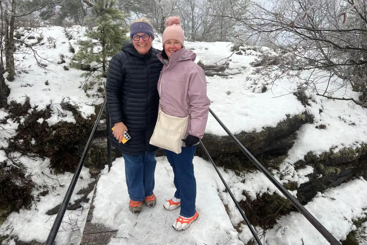 Microspikes for Saxon Tours clients